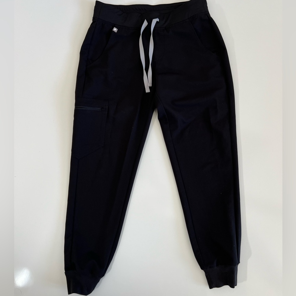 Zamora Jogger Scrub Pants FIGS Black